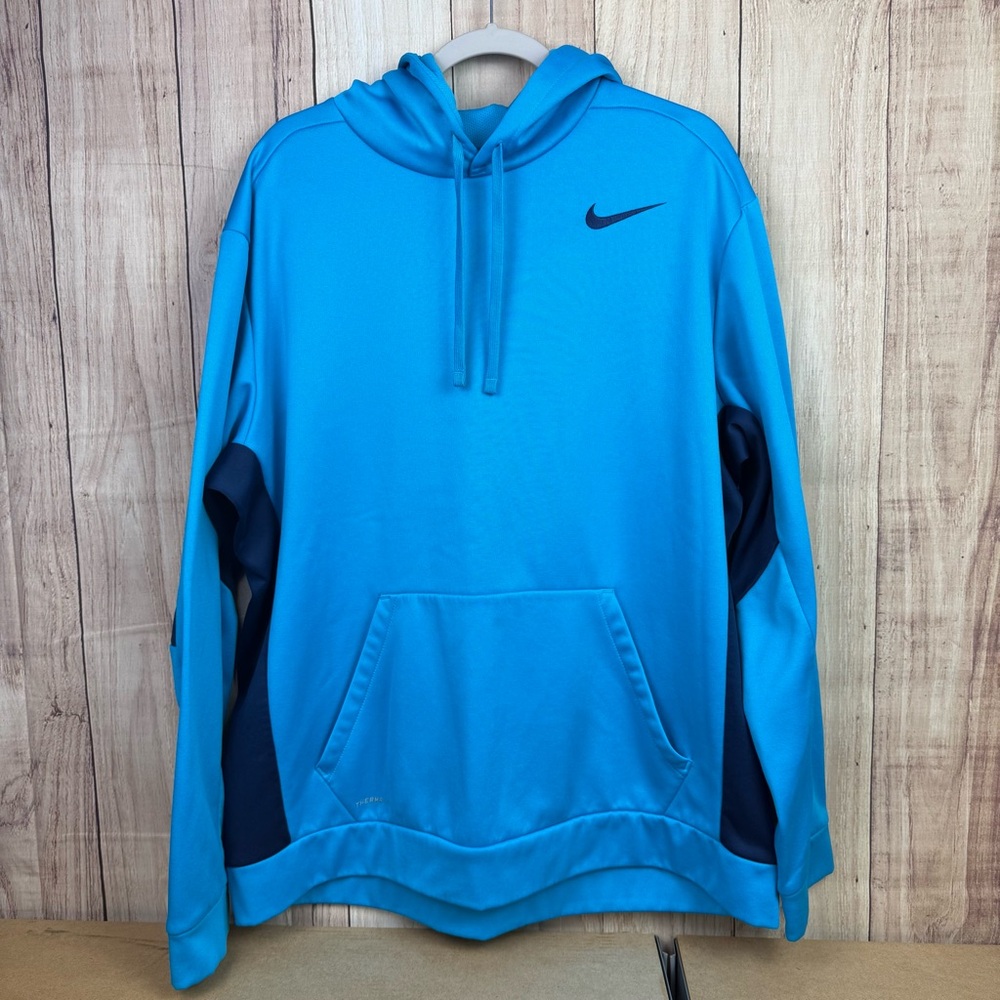 Nike Therma-Fit Bright Blue Sweatshirt